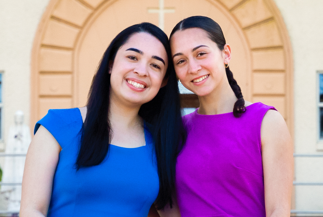 Isabella Jacus ’21, Arielle Jacus ’25